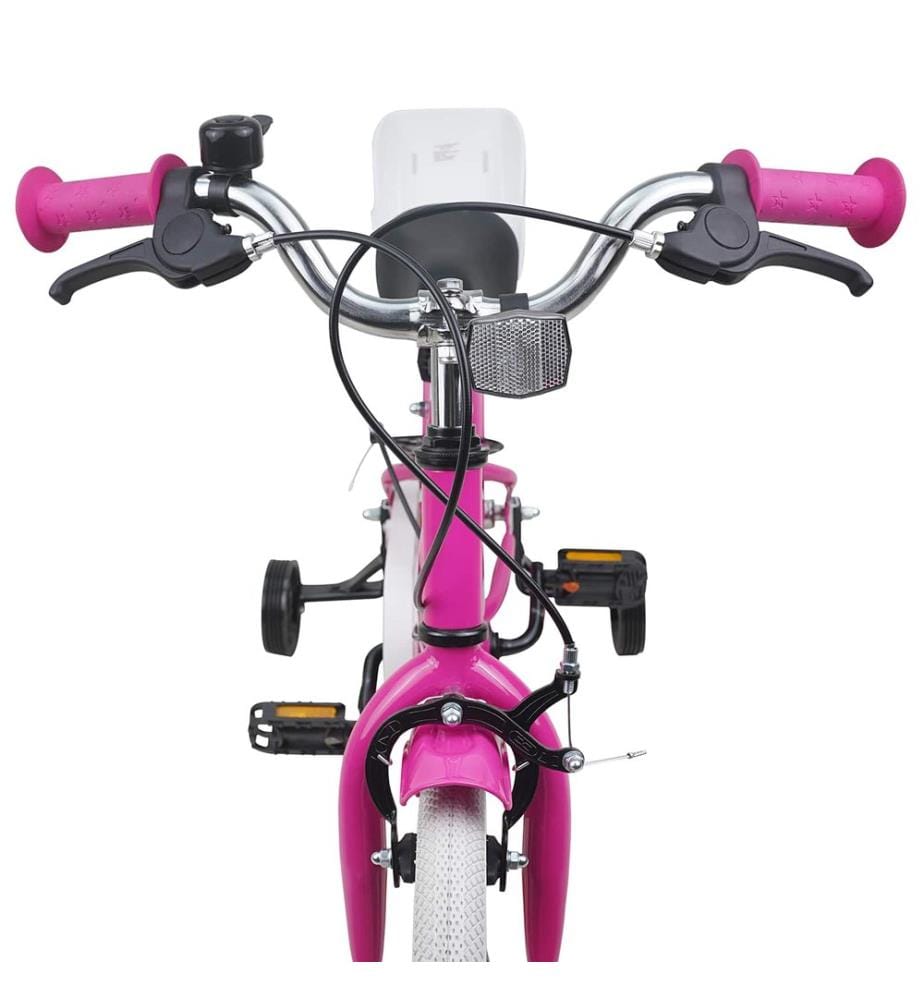 Bicicletta per bambini da 14 pollici per bambini da 3 a 5 anni rosa