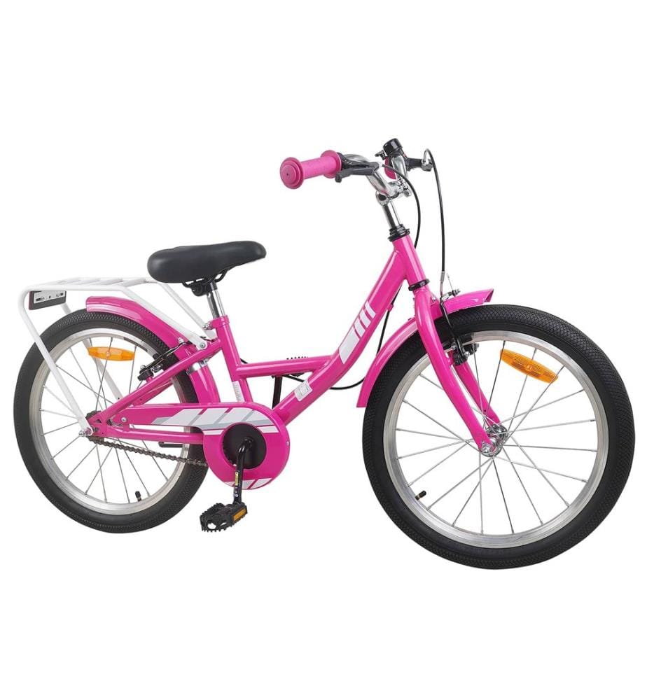 Bicicletta per Bambini 18 Pouces per i 5-7 anni Rosa