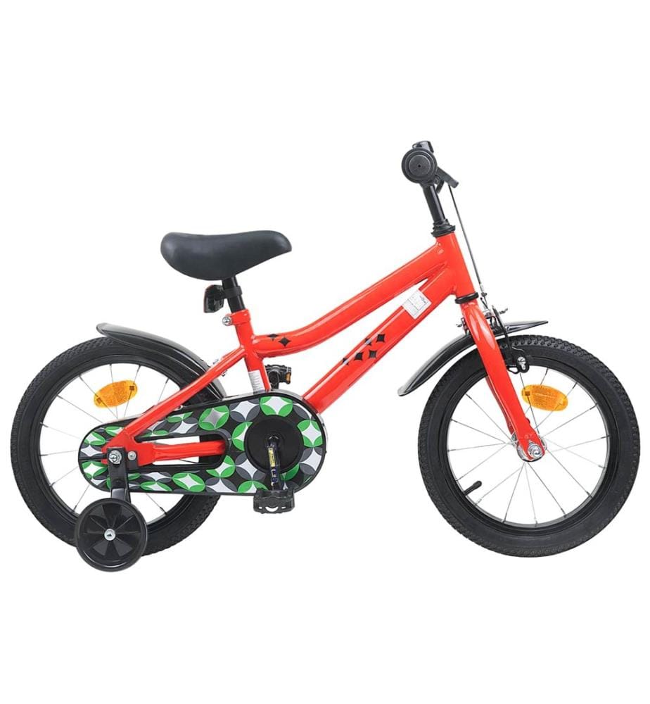 Bicicletta per bambini da 14 pollici per bambini da 3 a 5 anni rosso