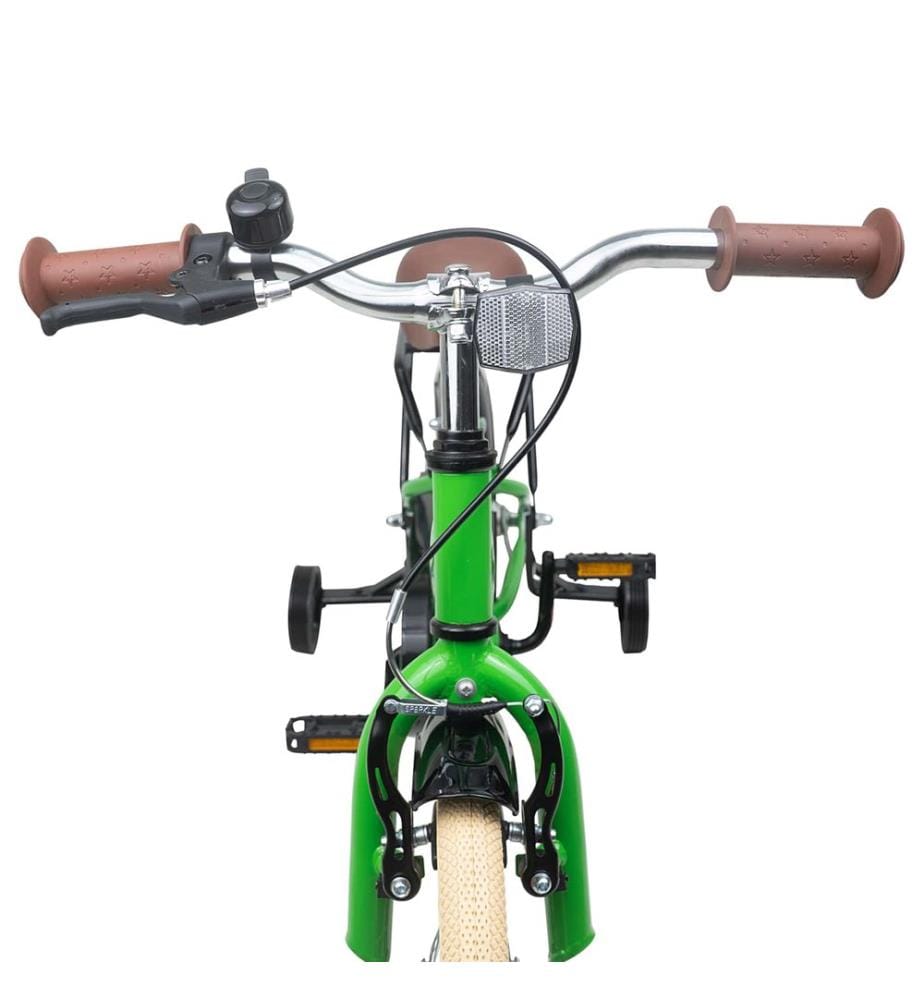 Bicicletta per bambini da 14 pollici per bambini da 3 a 5 anni verde