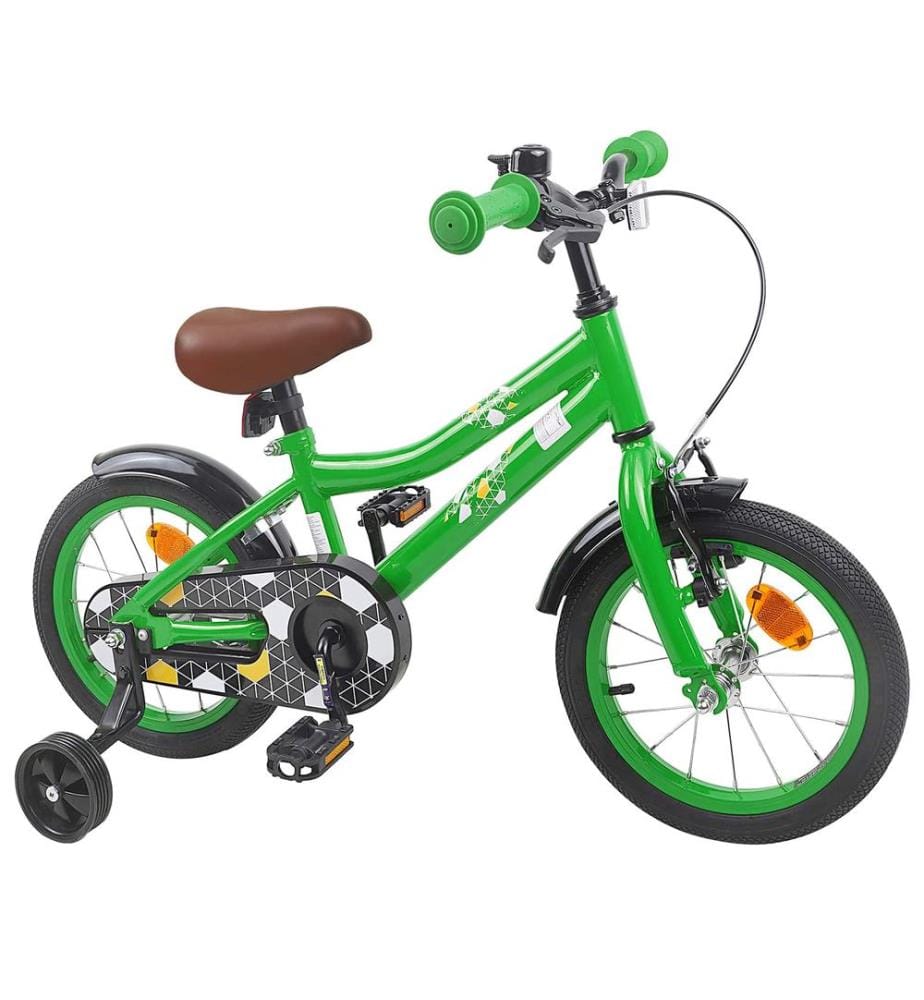 Bicicletta per bambini da 12 pollici per bambini da 2 a 4 anni verde