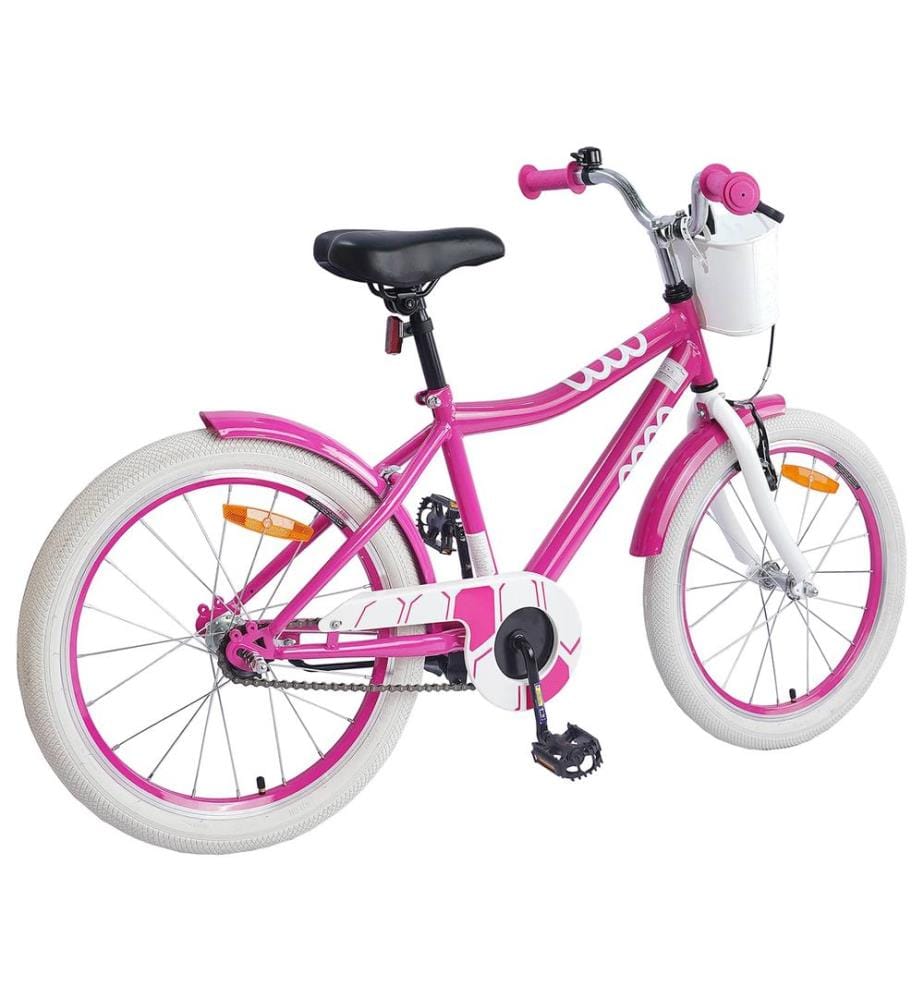 Bicicletta per Bambini 18 Pouces per i 5-7 anni Rosa