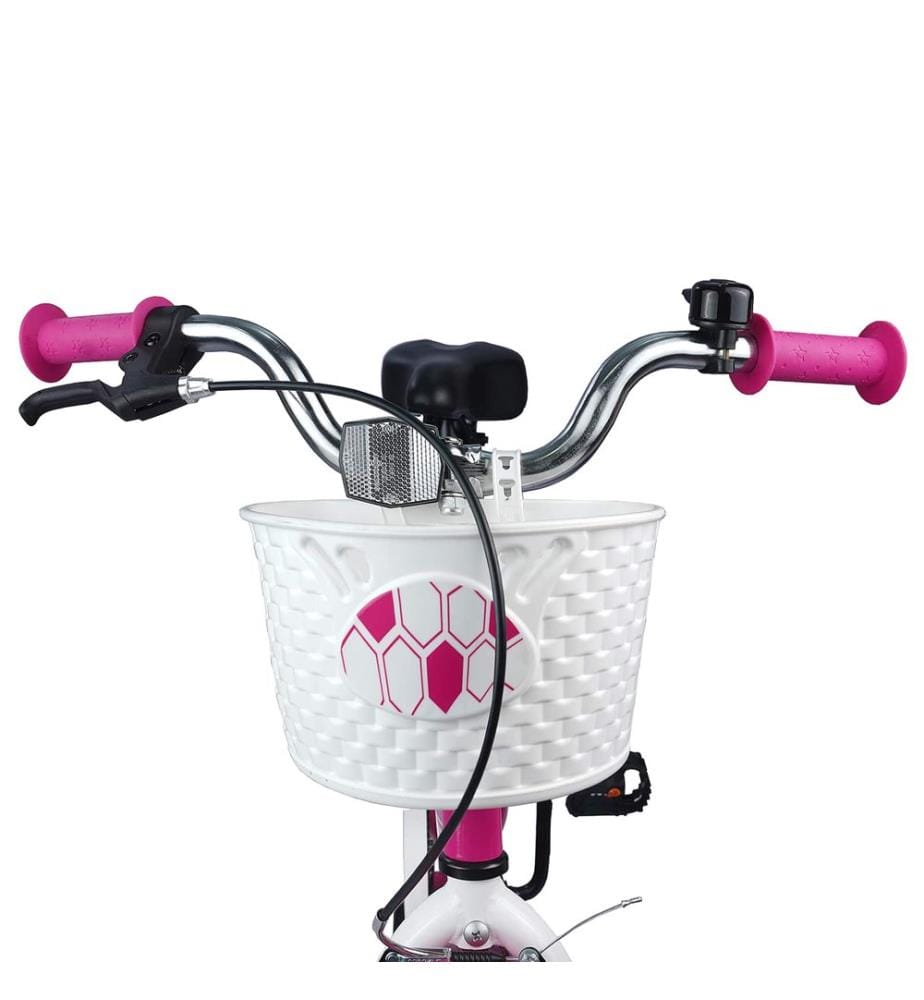 Bicicletta per Bambini 18 Pouces per i 5-7 anni Rosa