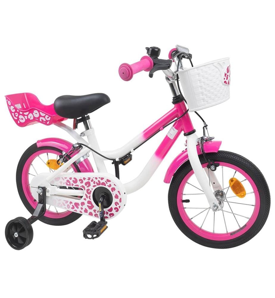 Bicicletta per bambini da 12 pollici per bambini da 2 a 4 anni rosa