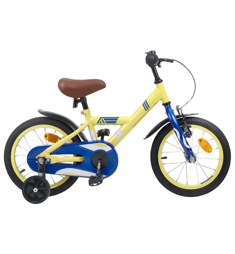 Bicicletta per bambini da 12 pollici per bambini da 2 a 4 anni giallo