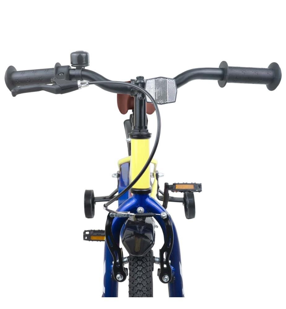 Bicicletta per bambini da 12 pollici per bambini da 2 a 4 anni giallo