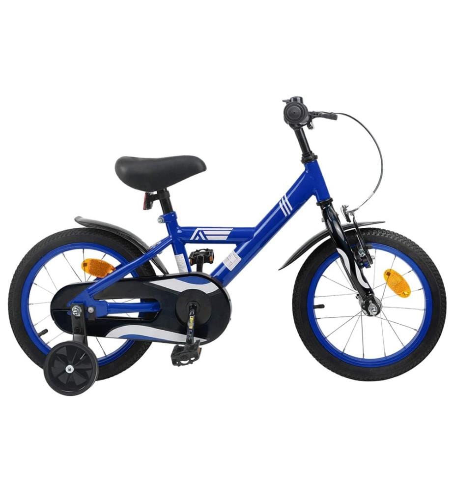 Bicicletta per bambini da 16 pollici per bambini da 4 a 6 anni blu scuro