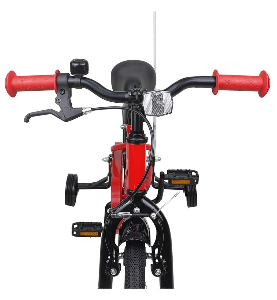 Bicicletta per bambini da 16 pollici per bambini da 4 a 6 anni rosso