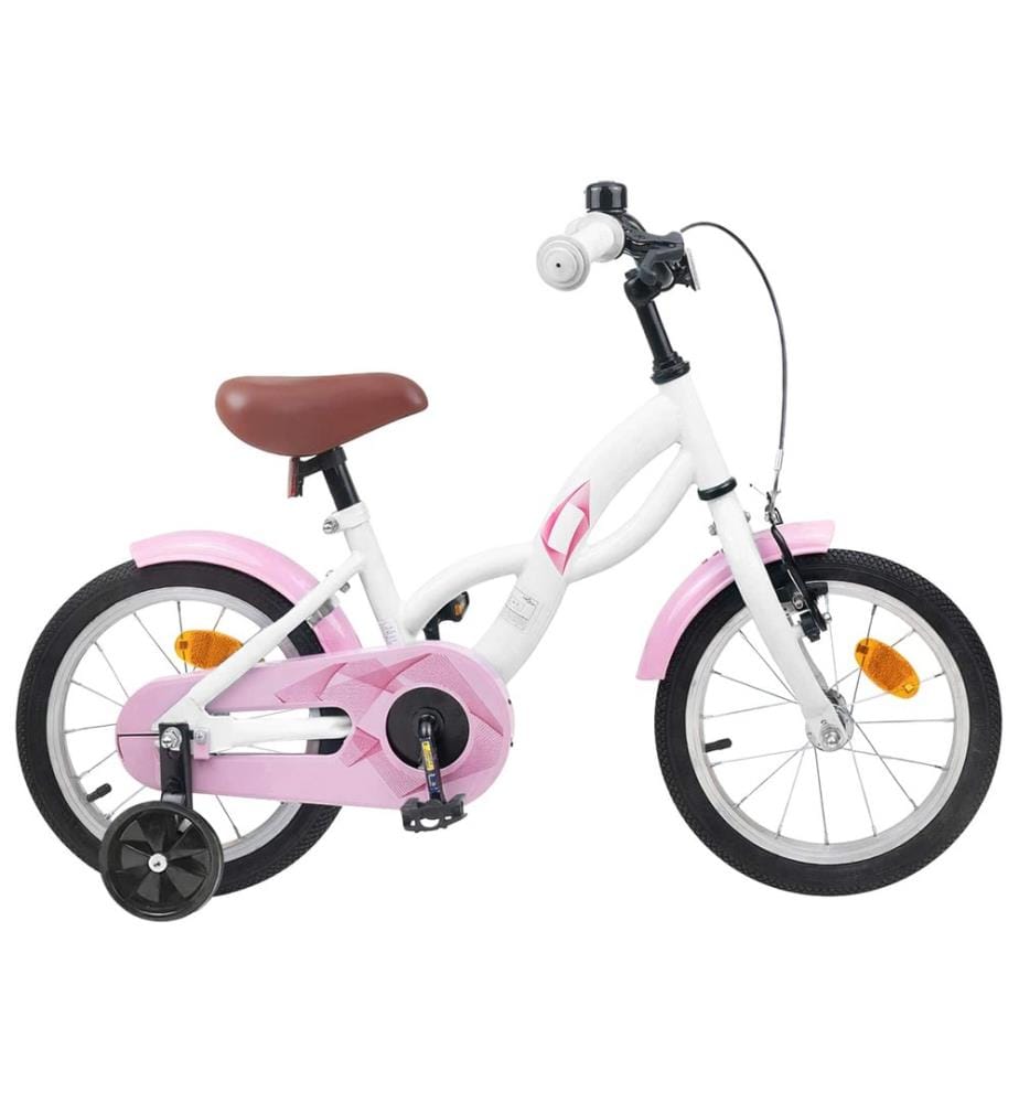 Bicicletta per bambini da 12 pollici per bambini da 2 a 4 anni bianco