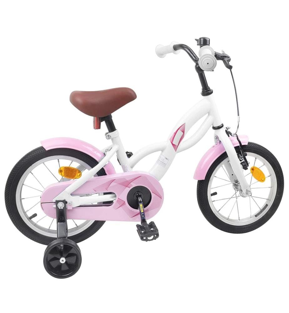 Bicicletta per bambini da 12 pollici per bambini da 2 a 4 anni bianco