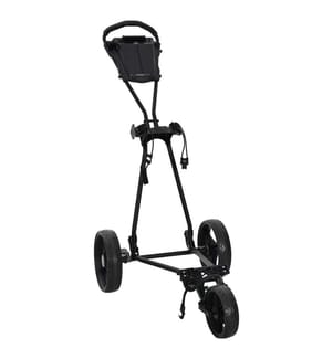 Trolley da golf Nero 95 x 60 x 130 cm Ferro