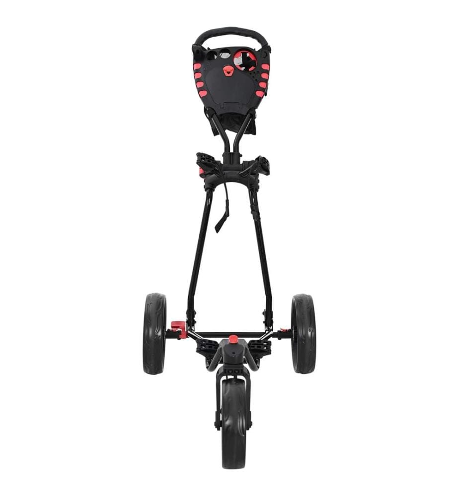Trolley da golf Nero 110 x 60 x 132 cm Ferro