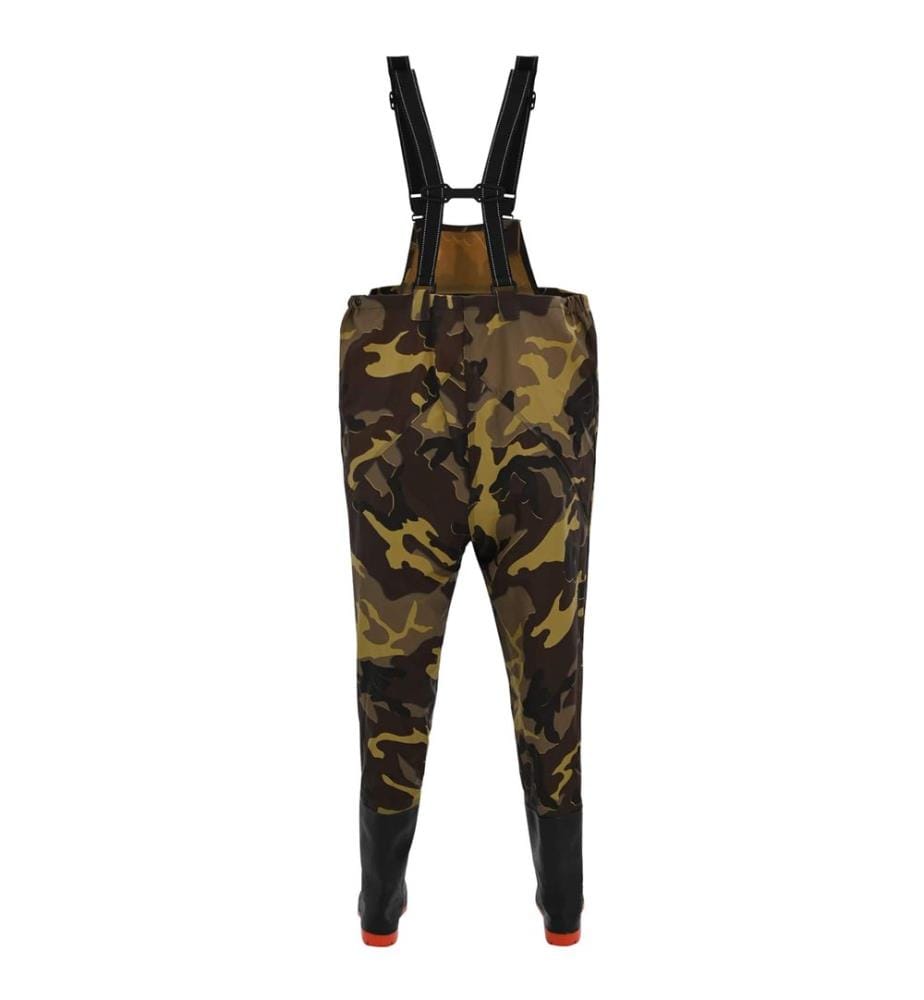 Waders with Boots PVC Coated Polyester Size 40
