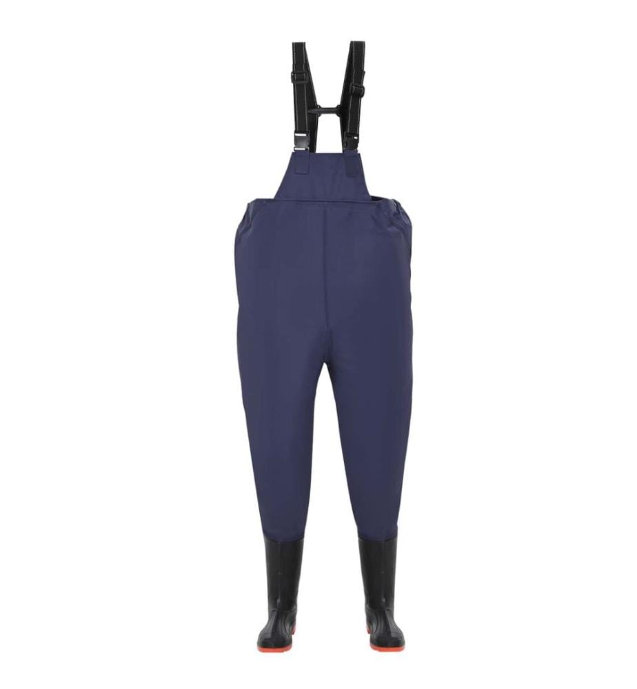 Cuissard avec bottes Polyester enduit de PVC Dimensions 42 Bleu