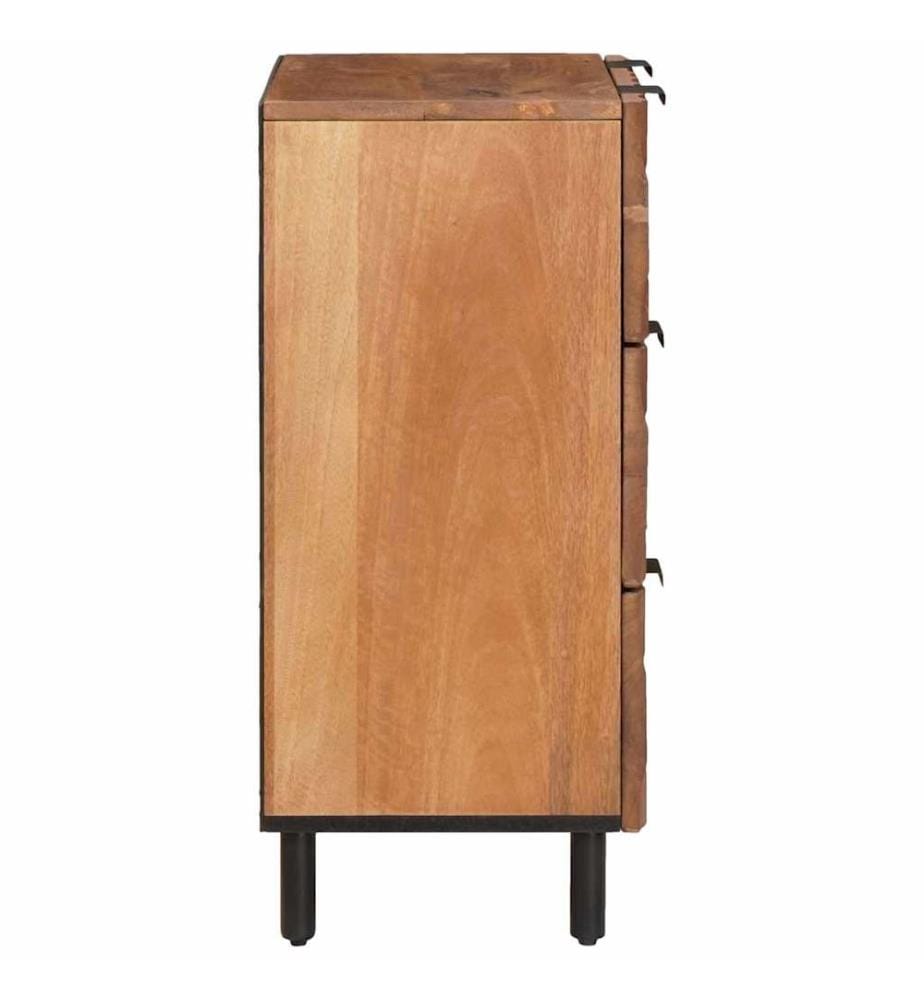 Credenza 2 pz Finitura Acacia Brun 60 x 33 x 75 cm
