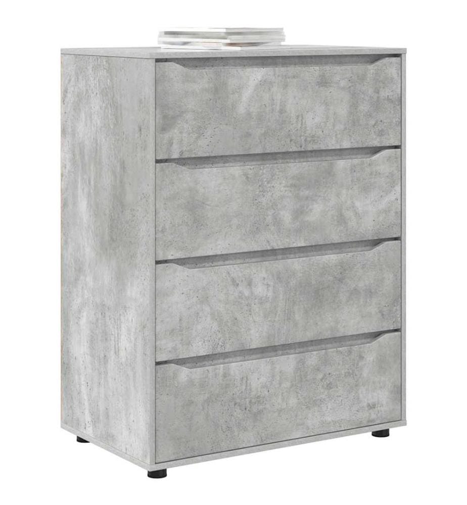 Storage Cabinets Concrete Grey 80 x 48 x 105 cm