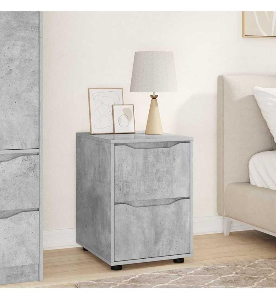 Aufbewahrungsschrank Beton Grau 40 x 48 x 57 cm Holzwerkstoff