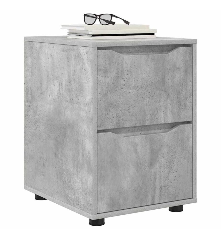 Aufbewahrungsschrank Beton Grau 40 x 48 x 57 cm Holzwerkstoff