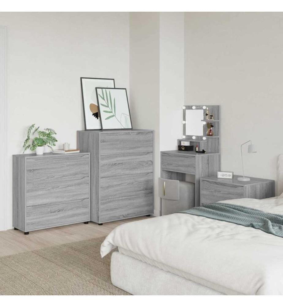 Aufbewahrungsschrank Graues Sonoma 80 x 31 x 81 cm