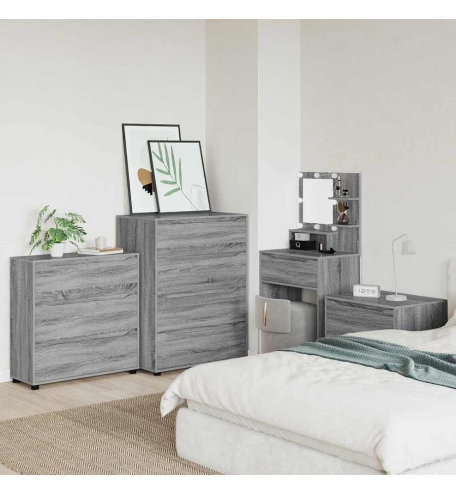 Aufbewahrungsschrank Graues Sonoma 80 x 31 x 81 cm