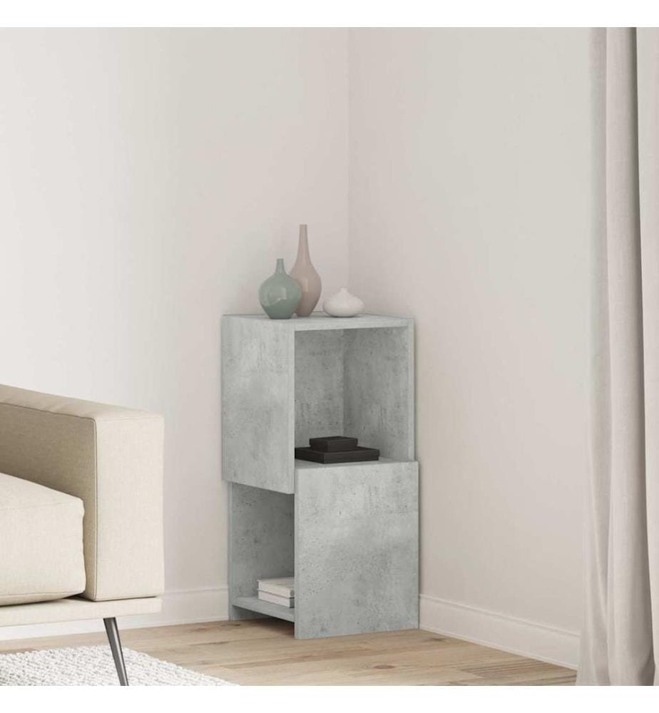 Eckschrank Beton Grau 30,5x30x65cm Holzwerkstoff
