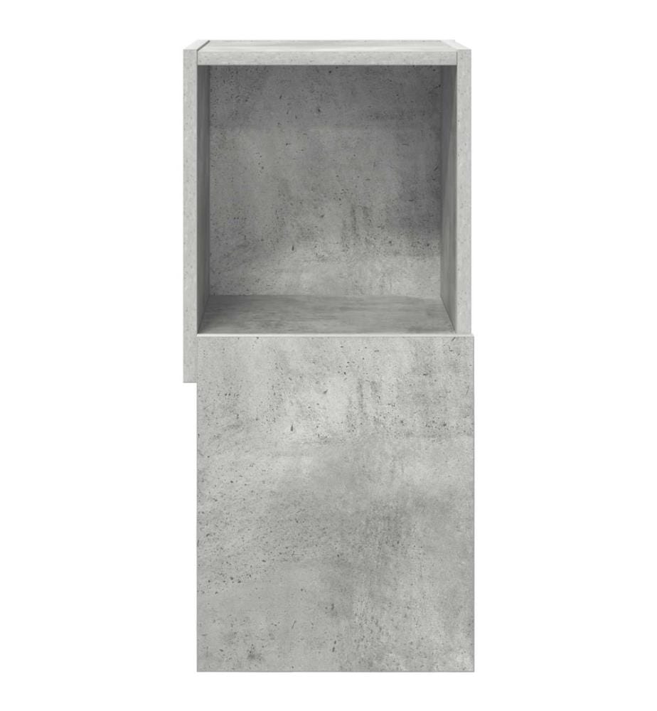 Eckschrank Beton Grau 30,5x30x65cm Holzwerkstoff