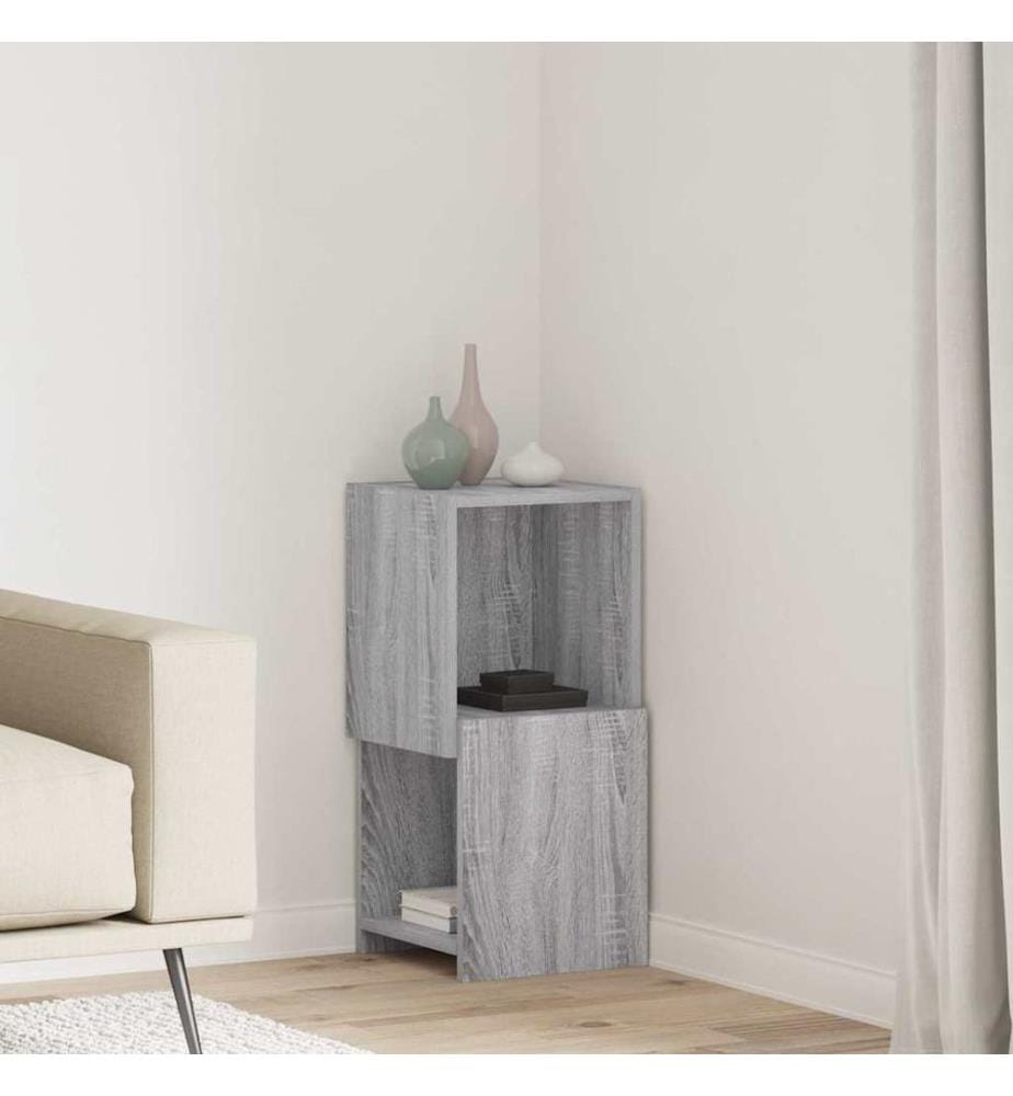 Eckschrank Graues Sonoma 30,5x30x65cm Holzwerkstoff