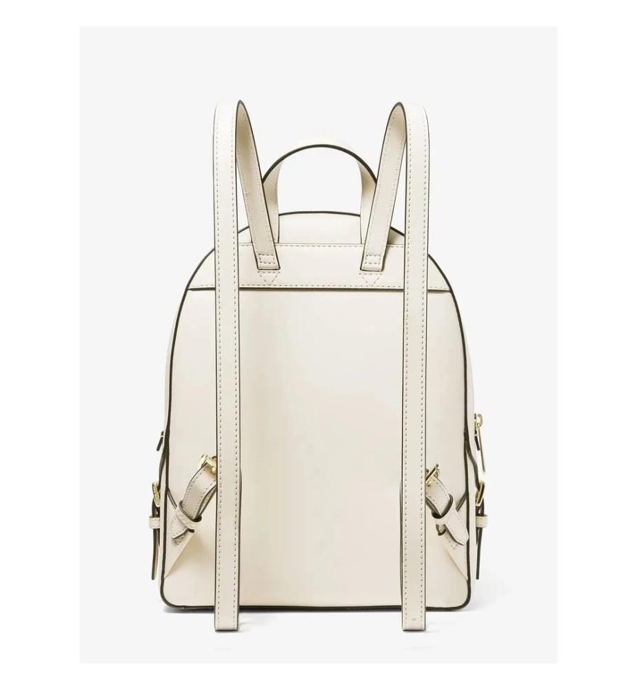 Sac à dos Jaycee moyen cuir grainé - Crème clair