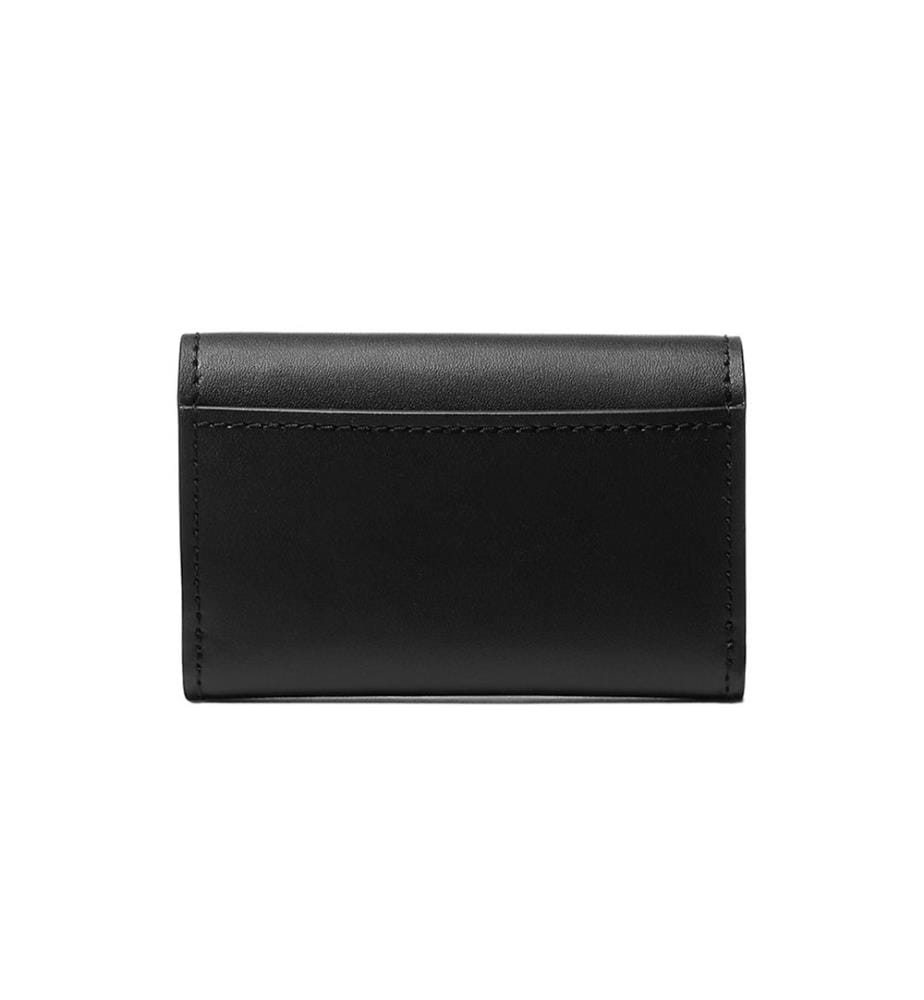 Lyra Extra-Small Trifold Wallet - Noir