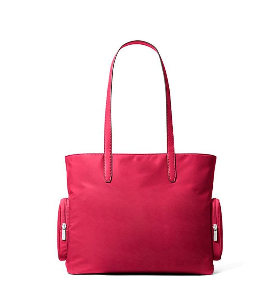 Sac cabas Khai Grand Nylon - Framboise foncé