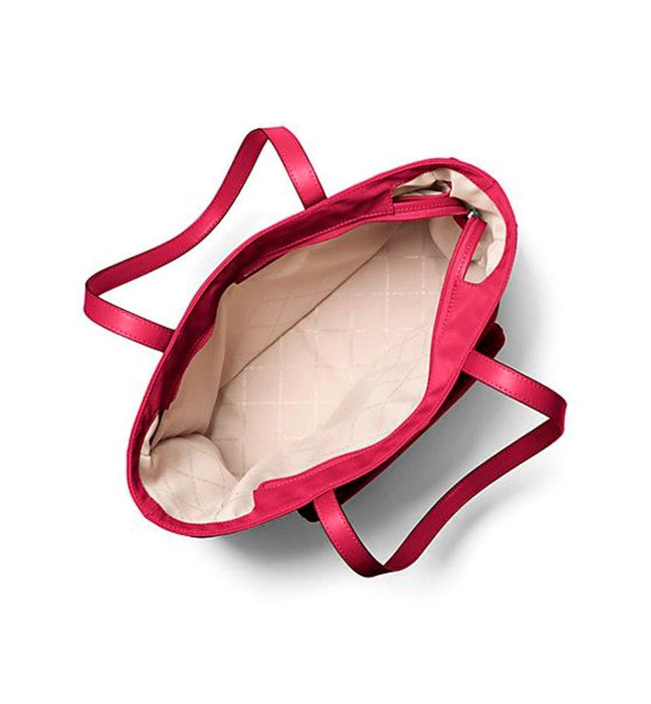 Sac cabas Khai Grand Nylon - Framboise foncé