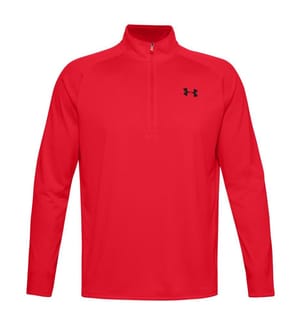 Pullover mit Reissverschluss – Rot