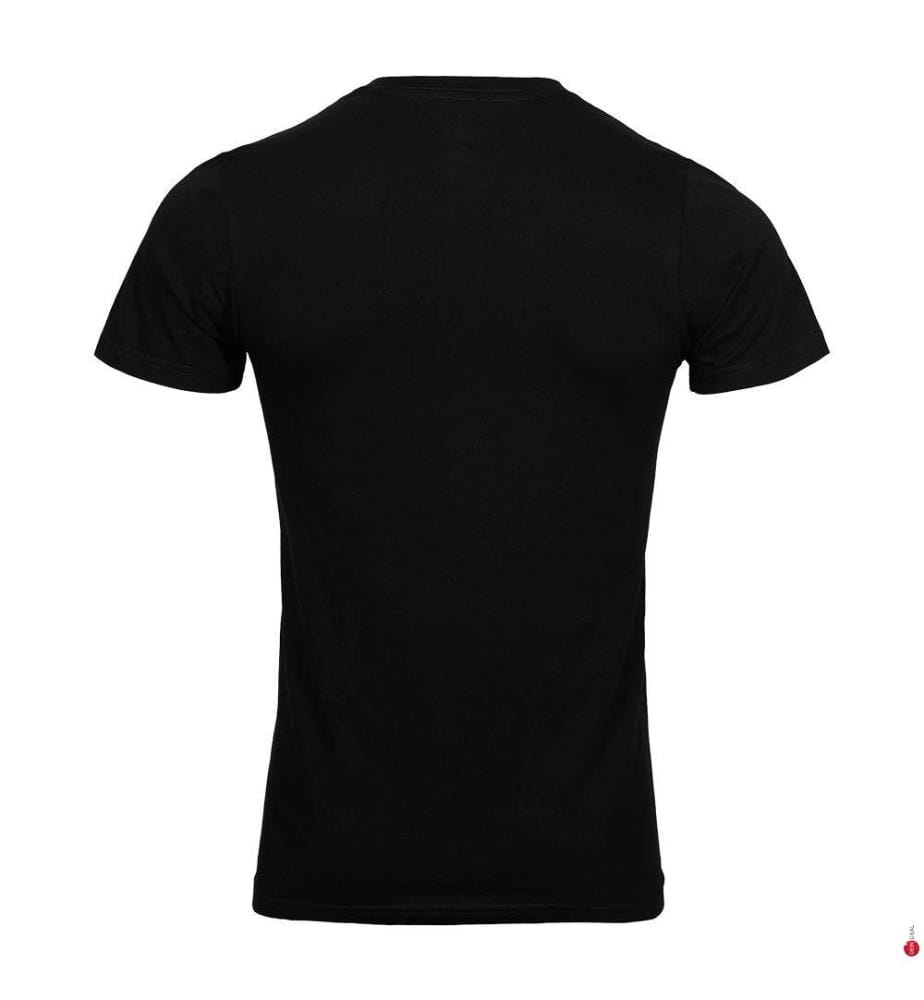 3er-Pack T-Shirts mit V-Ausschnitt – Schwarz