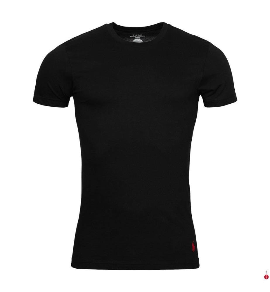 5er-Pack T-Shirts – Schwarz