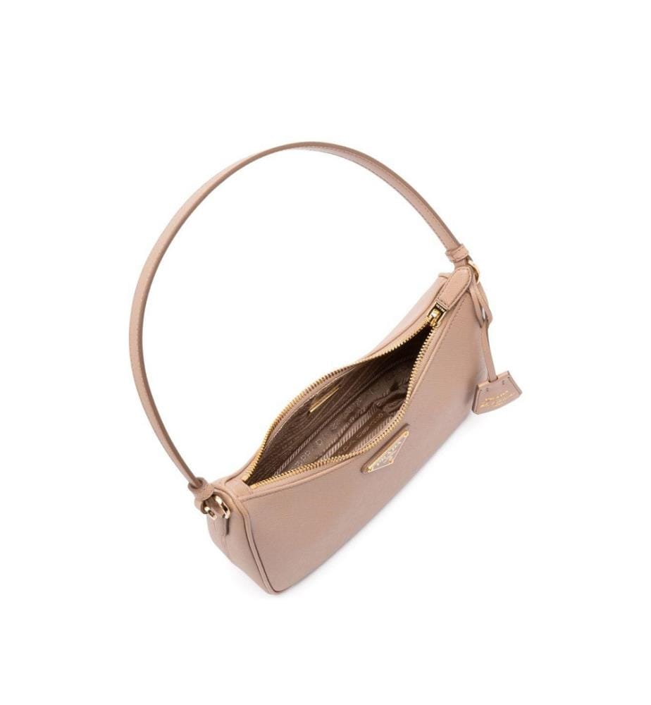 Mini-Re-Edition-Umhängetasche – Beige