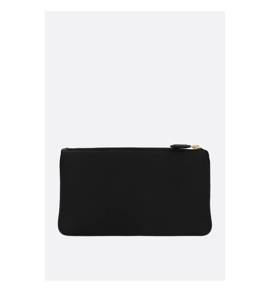 Re-Nylon Schultertasche - Schwarz
