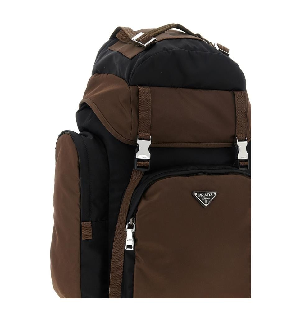 Sac à dos Re-Nylon - Noir et brûlé
