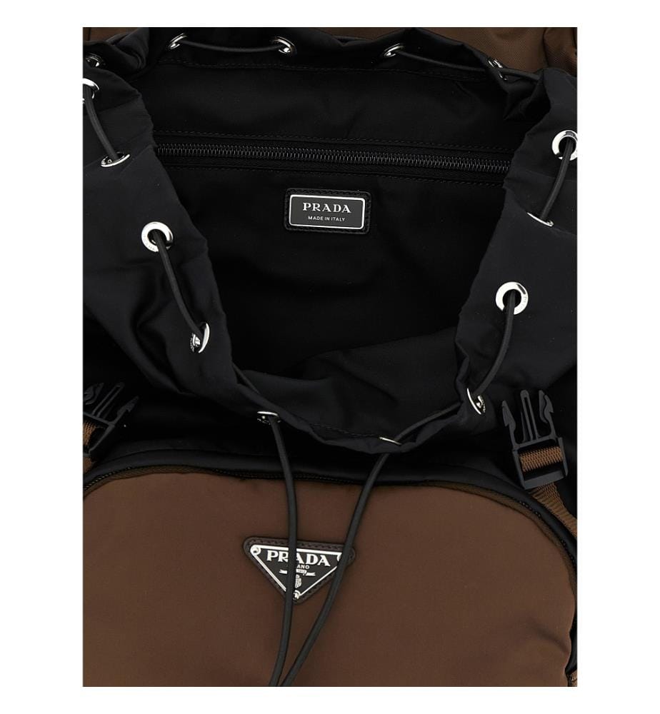 Sac à dos Re-Nylon - Noir et brûlé