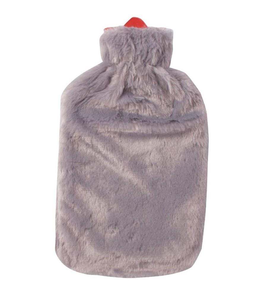 Bouillotte électrique Chat Gris - Noir