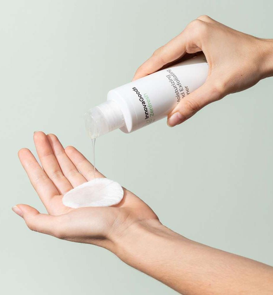 Zenfresh CBD Tonico idratante ed esfoliante per il viso 150 ml