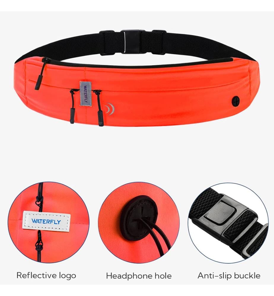 Pochette de ceinture de course Sport Running 3.0 1 L - Rouge