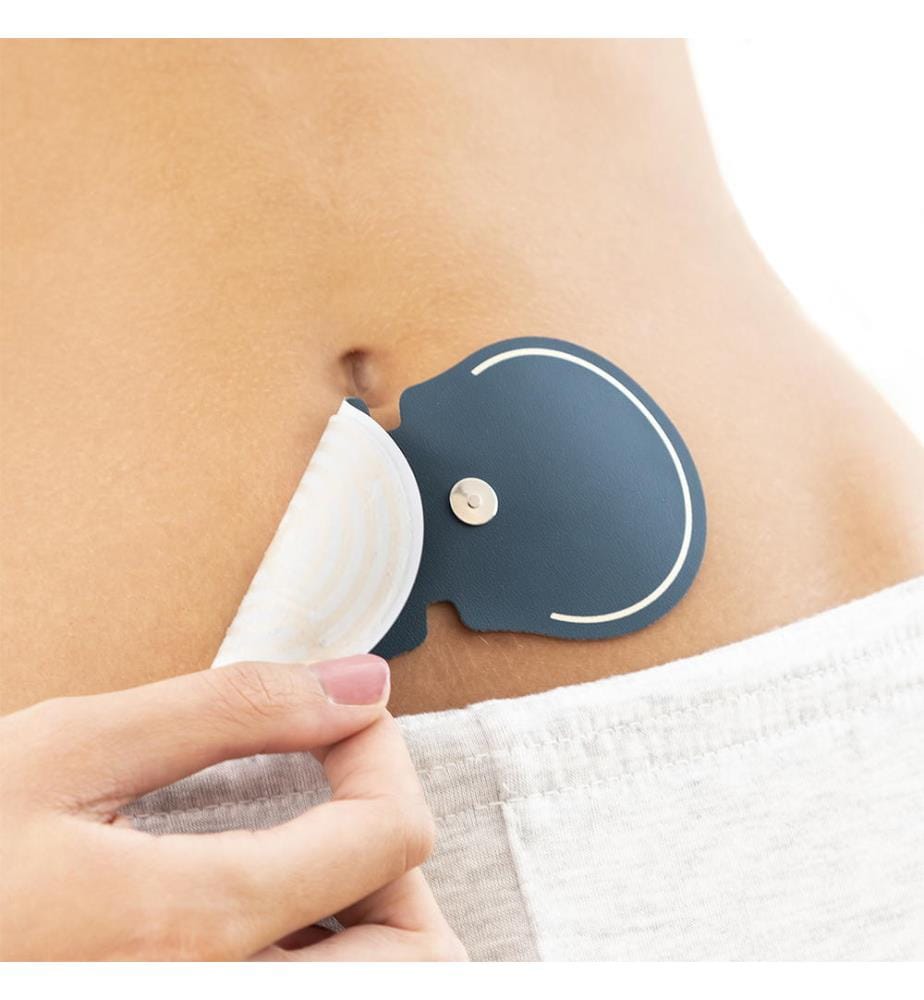 Remplacement pour le masseur menstruel relaxant Moonlief x2 - Bleu