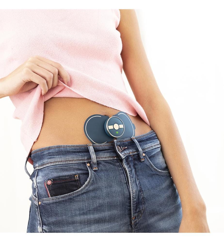 Remplacement pour le masseur menstruel relaxant Moonlief x2 - Bleu
