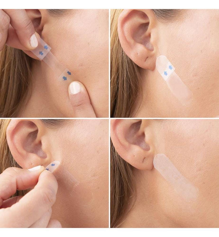 Cerotti adesivi invisibili Liftrik per il lifting del viso - Bianco