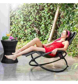 Chaise Longue Pliante à Bascule Orbitale Rockorb