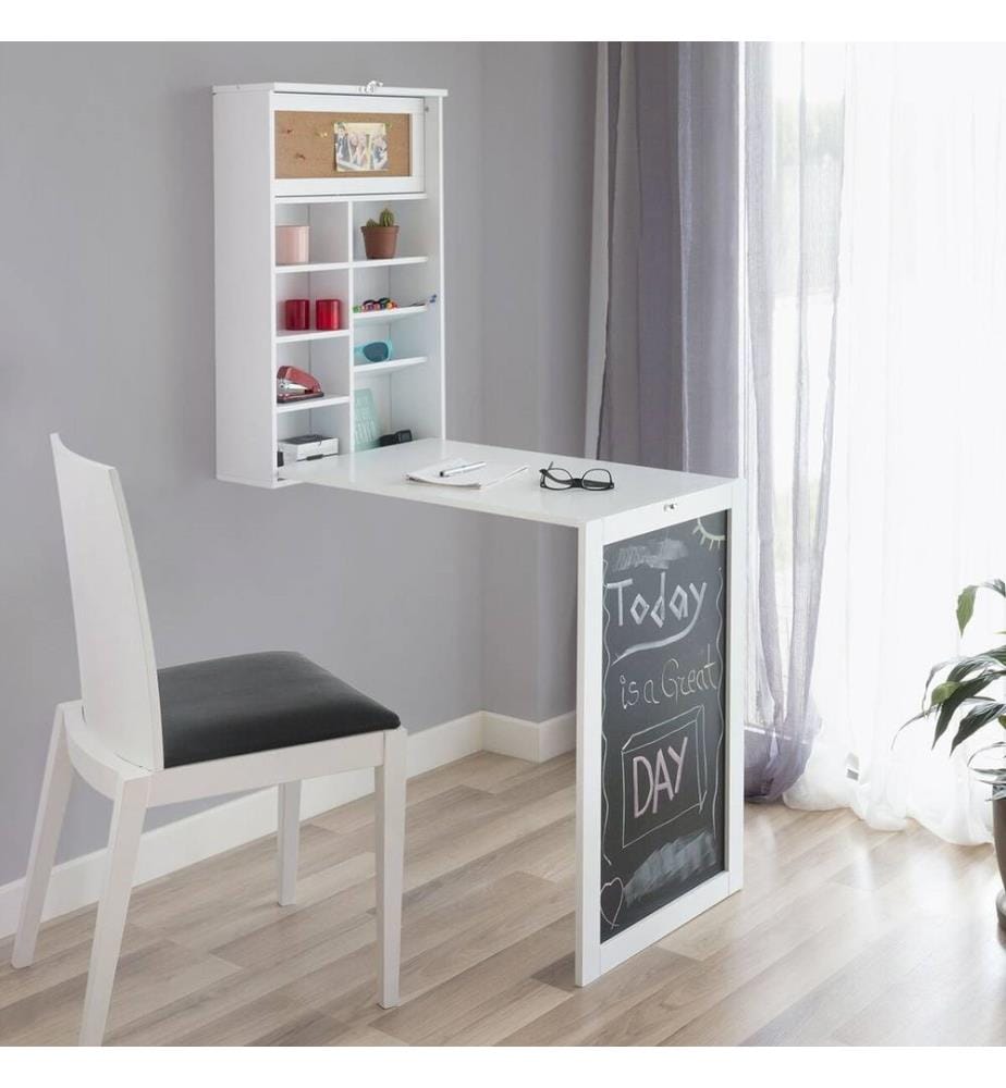 Bureau Mural Rabattable Woldy