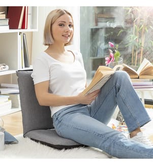 Fauteuil de sol inclinable Sitinel - Gris