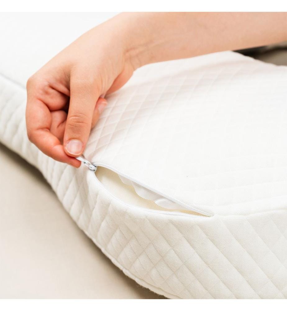 Coussin ergonomique multifonctions Ullow - Blanc et gris