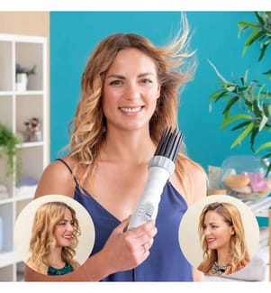 Dryple 550 W 3 in 1 Haartrockner, Haarbürste und Lockenstab