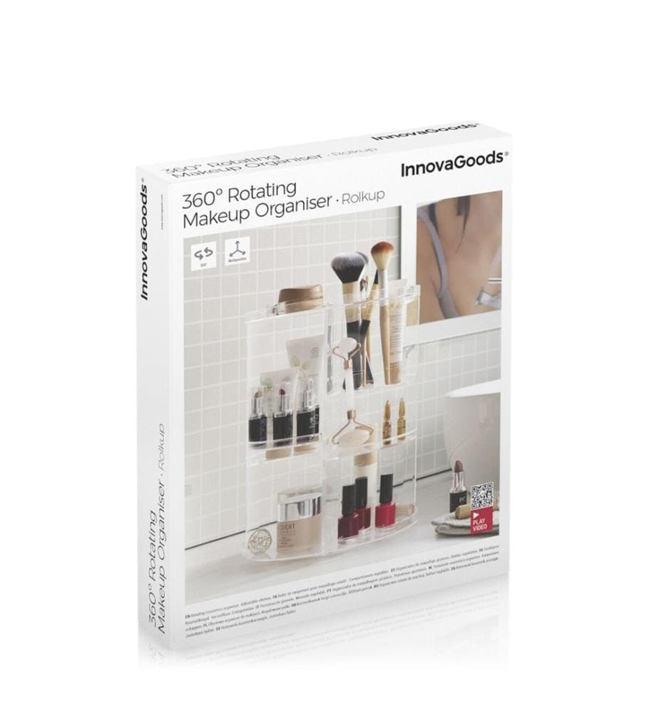 Rotierender Make-up Organizer Rolkup